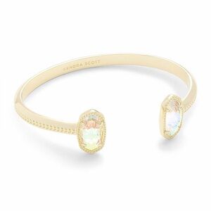 Kendra Scott Elton Bracelet in Gold with Dichroic Glass